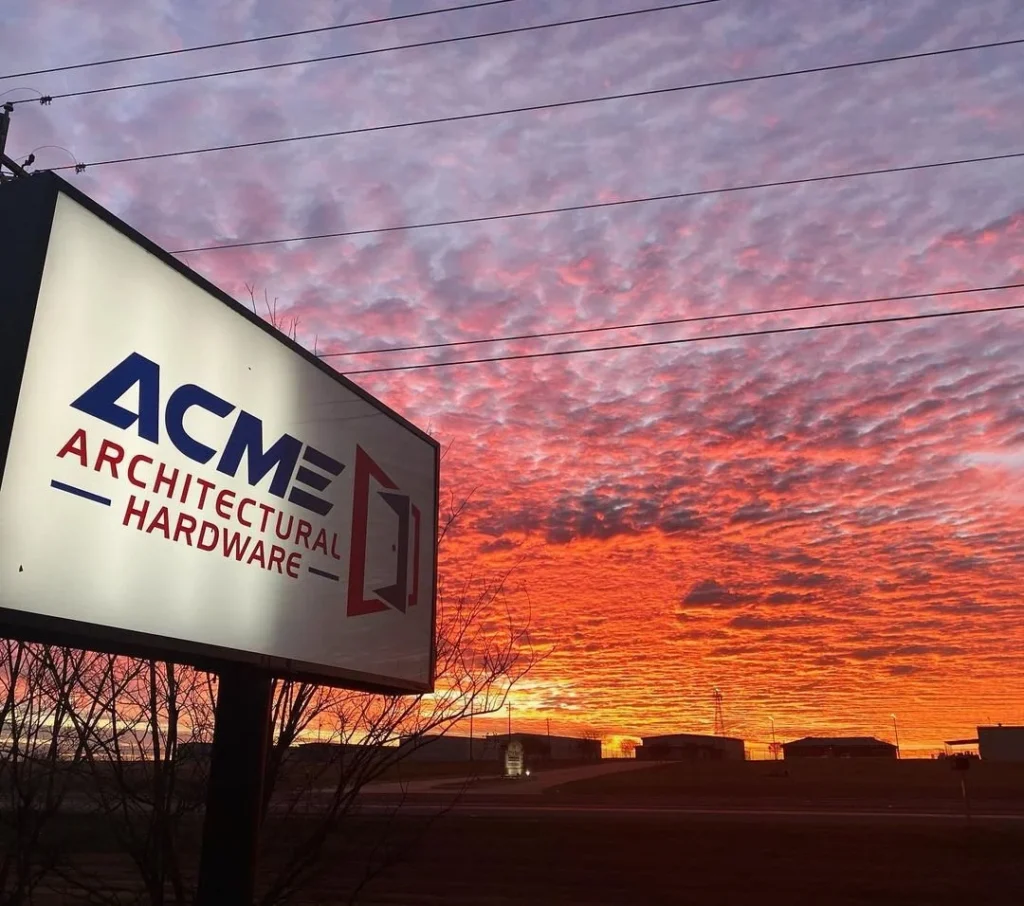 Commercial door hardware from Acme Architectural Hardware