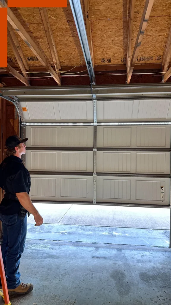 Affordable Garage Doors residential garage door project in Bryan–College Station
