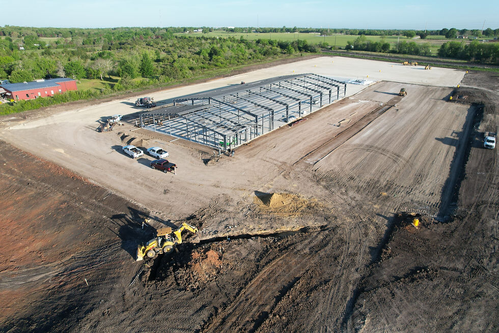 Commercial construction project from BH Harris Construction