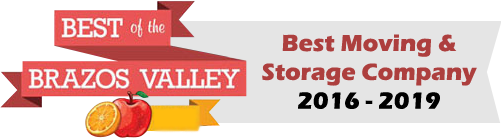 Brazos Moving and Storage company seal