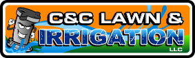 C & C Lawn & Irrigation logo for Bryan and College Station landscaping and irrigation services