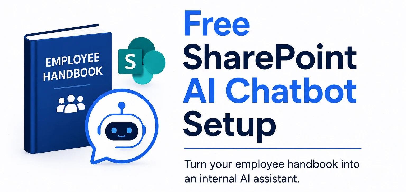 Turn your employee handbook into an internal SharePoint AI assistant.