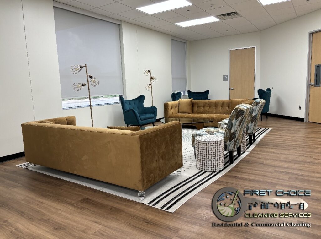 First Choice Cleaning Services commercial cleaning work