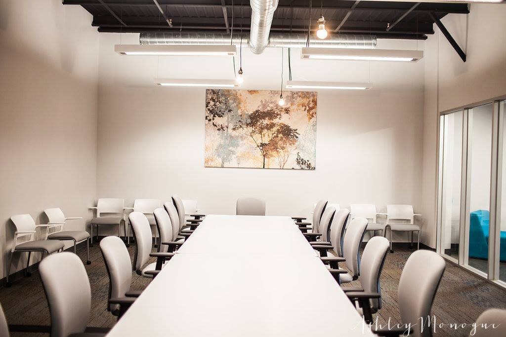 HBI Office Solutions workspace project at The Hub Collaborate in College Station