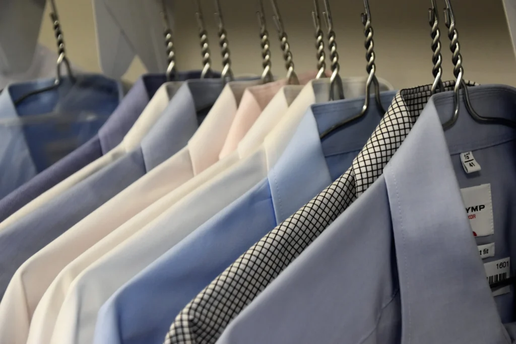 Garment care service at Park Cleaners