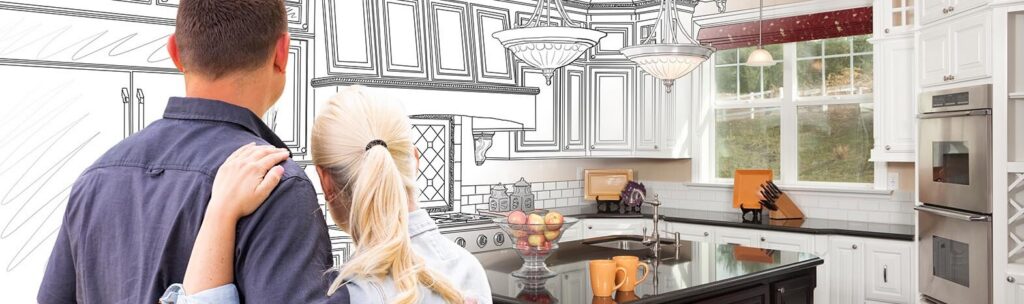 Home remodeling project by Slate Construction Services, LLC.